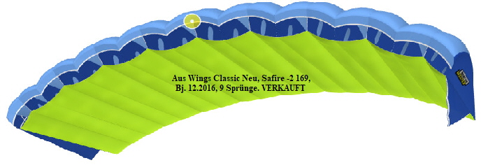 Aus Wings Classic Neu, Safire -2 169,
Bj. 12.2016, 9 Sprnge. VERKAUFT